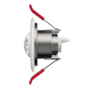 Downlight integrated with the world’s smallest mains-powered heat alarm